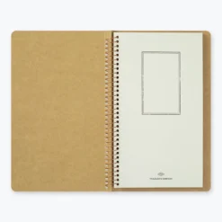 Midori - Notebook - Spiral Ring - A5 Slim - Card File Notebooks