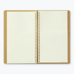 Midori - Notebook - Spiral Ring - A5 Slim - Paper Pocket