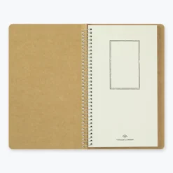 Notebooks Midori - Notebook - Spiral Ring - A5 Slim - Watercolour Paper
