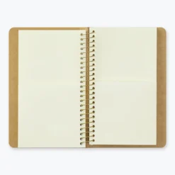 Midori - Notebook - Spiral Ring - A6 Slim - Paper Pocket Notebooks