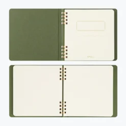 Midori - Notebook - Stamp Series - Green Notebooks