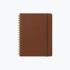 Notebooks Midori - Notebook - Wire-O - B6 - Brown