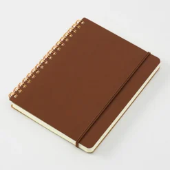 Notebooks Midori - Notebook - Wire-O - B6 - Brown