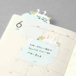 Midori - Notepad - Sticky Notes - Die-Cut - Swans New Arrivals