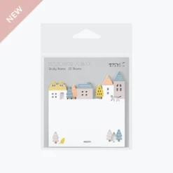 New Arrivals Midori - Notepad - Sticky Notes - Die-Cut - Town