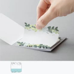 New Arrivals Midori - Notepad - Sticky Notes - Die-Cut - Leaves
