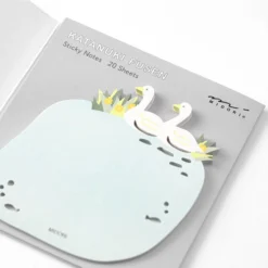 Midori - Notepad - Sticky Notes - Die-Cut - Swans New Arrivals