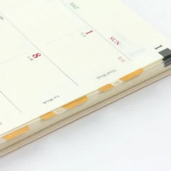 Midori JP Planner Stickers Midori - Planner Sticker - Index Labels - Numbers - Gold