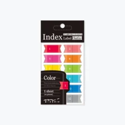 Midori JP Planner Stickers Midori - Planner Sticker - Index Labels - Satin - Colour