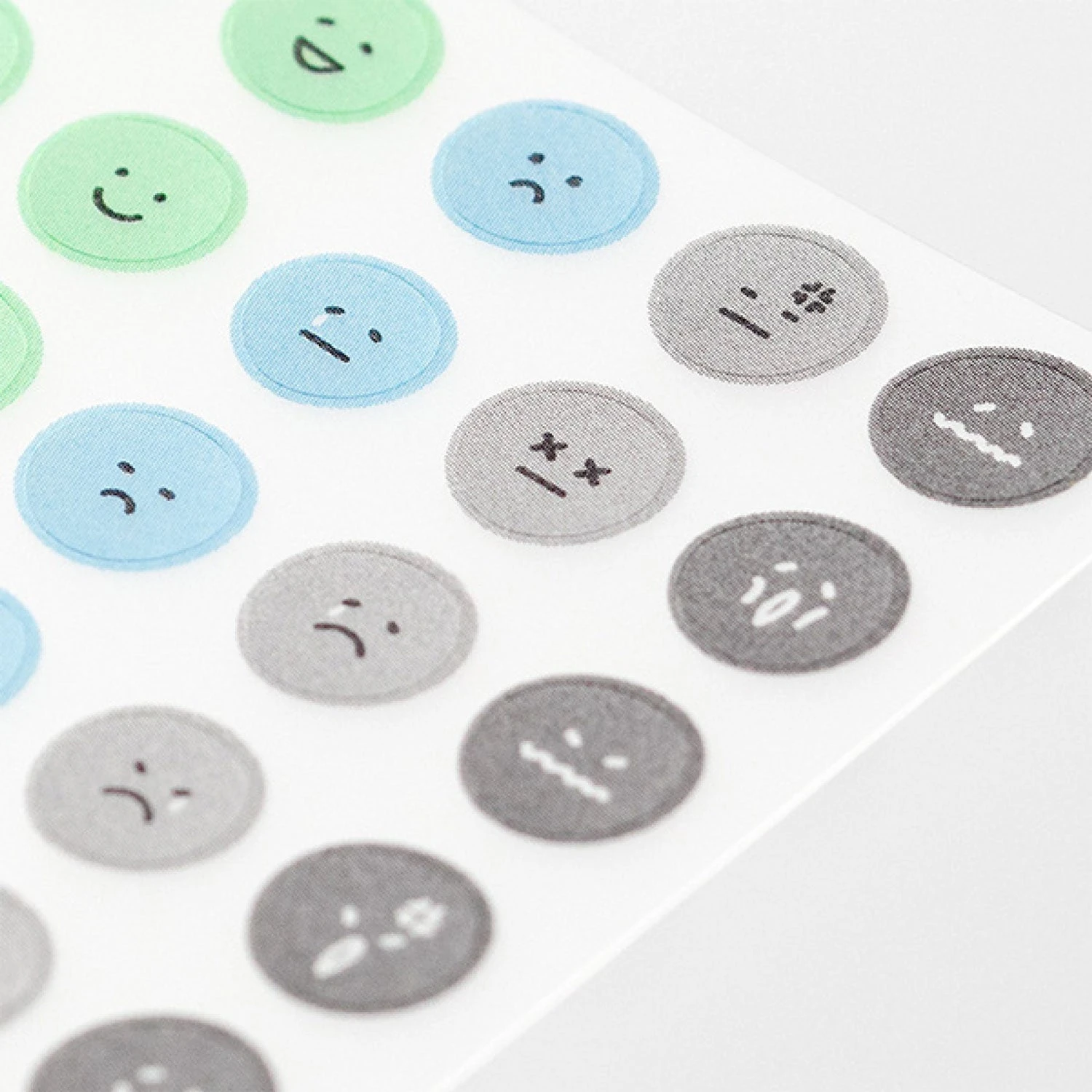 Midori-Planner-Sticker-Seal-Collection-14.jpg Midori JP Midori - Planner Sticker - Seal Collection - Faces Planner Stickers