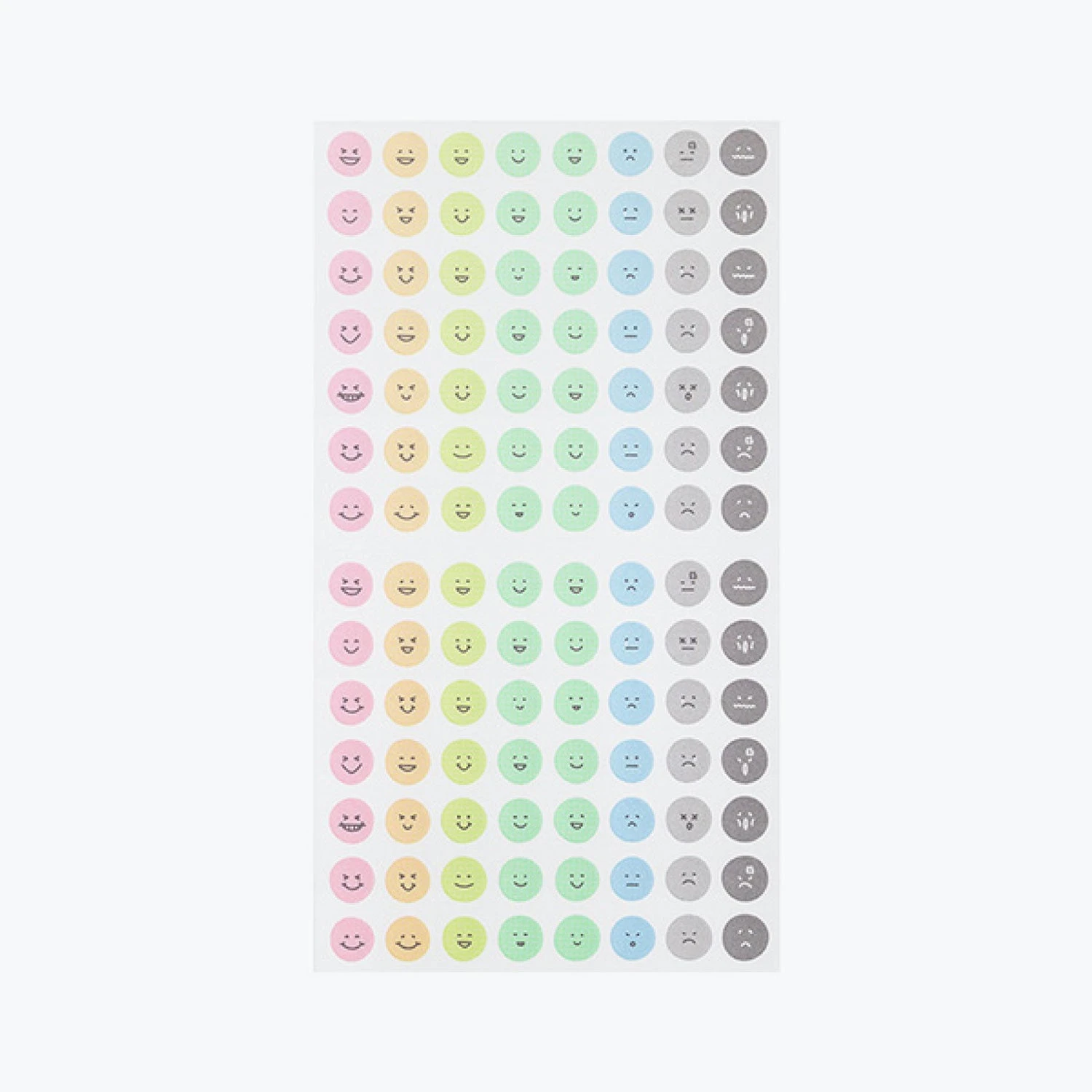 Midori-Planner-Sticker-Seal-Collection-15.jpg Midori JP Midori - Planner Sticker - Seal Collection - Faces Planner Stickers