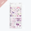Midori JP Midori - Planner Sticker - Seal Collection - Purple