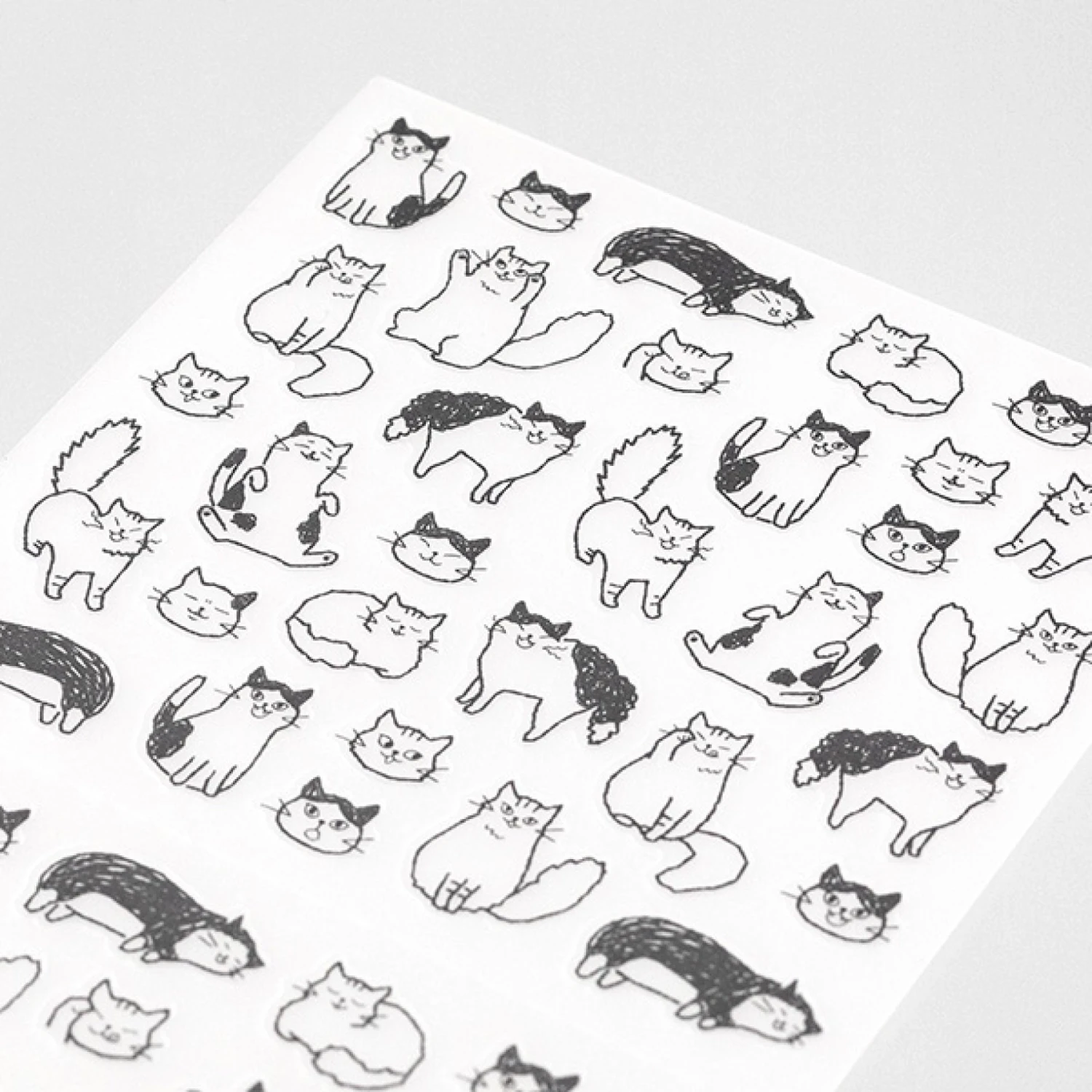 Midori-Planner-Sticker-Seal-Collection-2-38.jpg Midori JP Midori - Planner Sticker - Seal Collection - Cats Sketch Planner Stickers