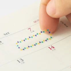 Midori JP Midori - Planner Sticker - Seal Collection - Border Colour Planner Stickers