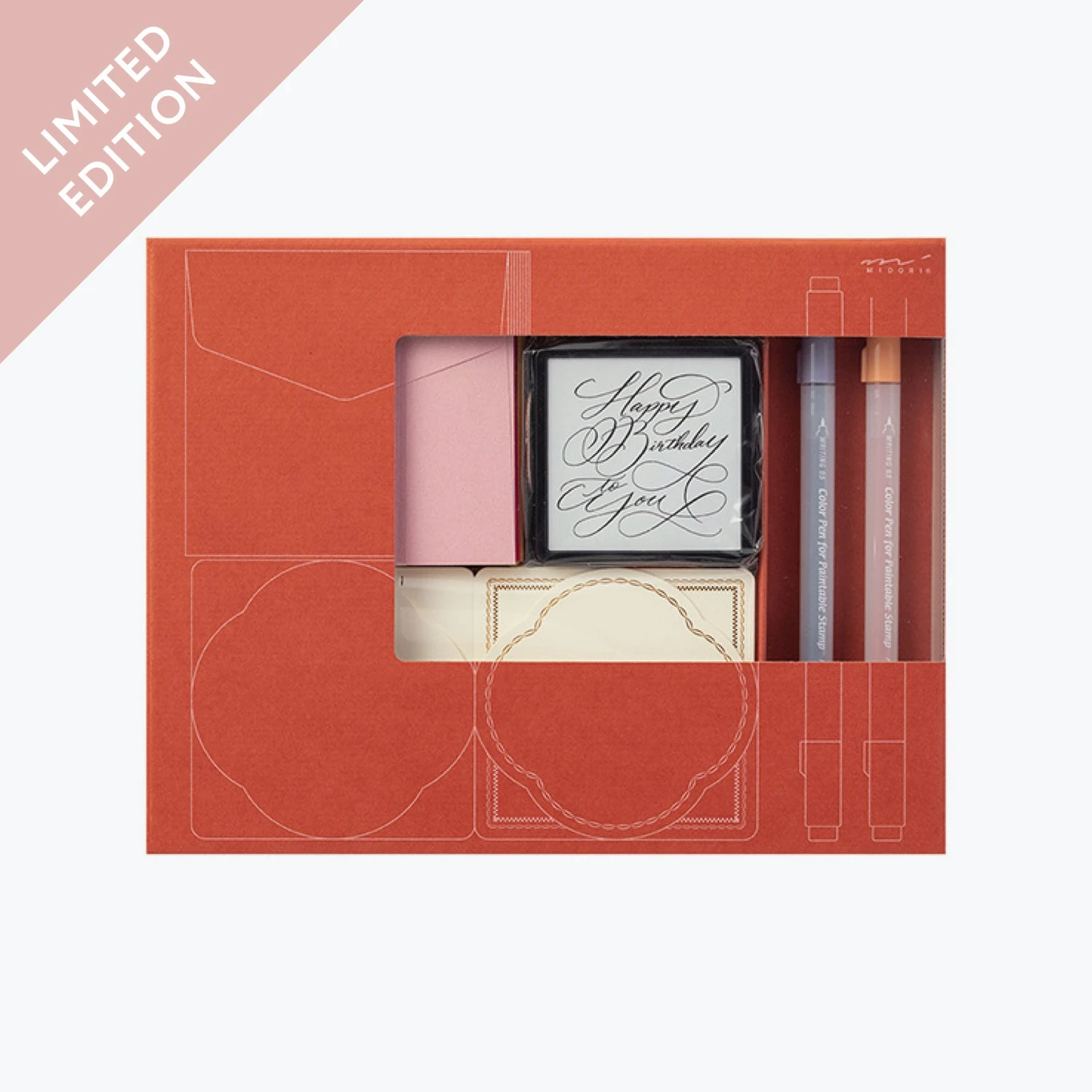 Midori-Stamp-Kit-Self-Inking-13.jpg New Arrivals Midori - Stamp Kit - Self-Inking - Birthday (Limited Edition)