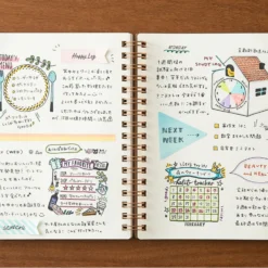 Midori - Stamp - Self-Inking - Menu Planner Stamps