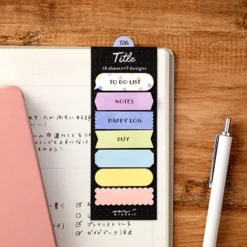 Midori JP Midori - Sticker Seal - Title - Colour Planner Stickers