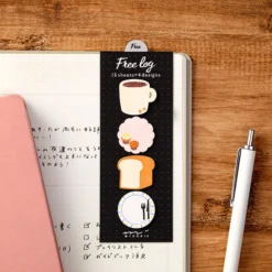 Midori JP Planner Stickers Midori - Sticker Seal - Free Log - Meal