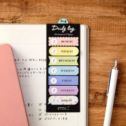 Midori JP Midori - Sticker Seal - Daily Log - Colour Planner Stickers