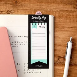 Midori JP Planner Stickers Midori - Sticker Seal - Weekly Log - Ribbon