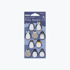 Midori - Sticker Seal - Point Marker - Penguin Planner Stickers