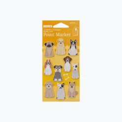 Midori - Sticker Seal - Point Marker - Dog Planner Stickers