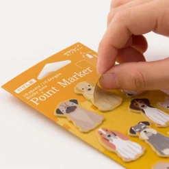 Midori - Sticker Seal - Point Marker - Dog Planner Stickers