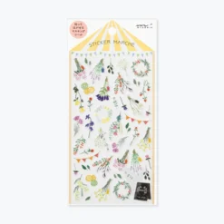 Midori JP Midori - Sticker Seal - Sticker Marché - Dried Flowers