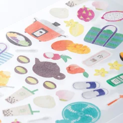 Midori JP Midori - Sticker Seal - Sticker Marché - Taiwan