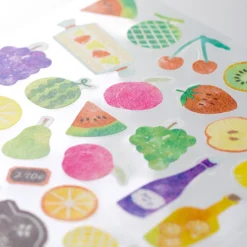 Midori JP Planner Stickers Midori - Sticker Seal - Sticker Marché - Fruit 4 Midori JP Planner Stickers Midori - Sticker Seal - Sticker Marché - Fruit