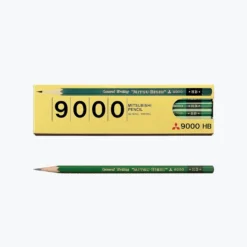 Mitsubishi - Pencil - 9000 (Various Grades) - Box Of 12 Wooden Pencils