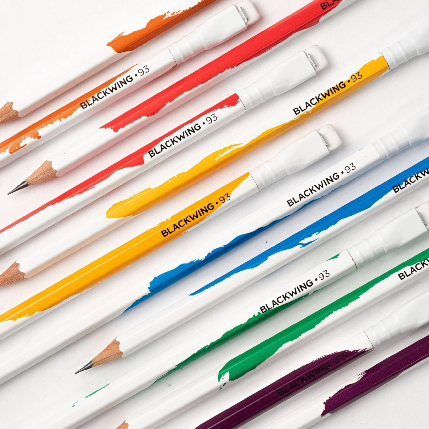 Palomino-Blackwing-Pencil-93-4_7b1749ae-9c07-49b5-bfd6-fbffcf6bf48b.jpg Palomino Blackwing - Pencil - Volume 93 - Pack Of 2 - Green/Purple (Limited Edition)