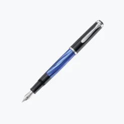 Pelikan - Classic M205 Fountain Pen - Marble Blue Fountain Pens