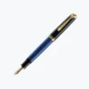 Fountain Pens Pelikan - Souverän M600 Fountain Pen - Black-Blue