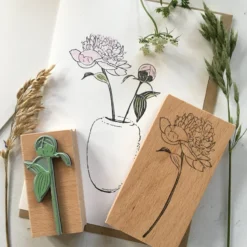 Stempel Jazz - Stamp - Peony Bud Planner Stamps