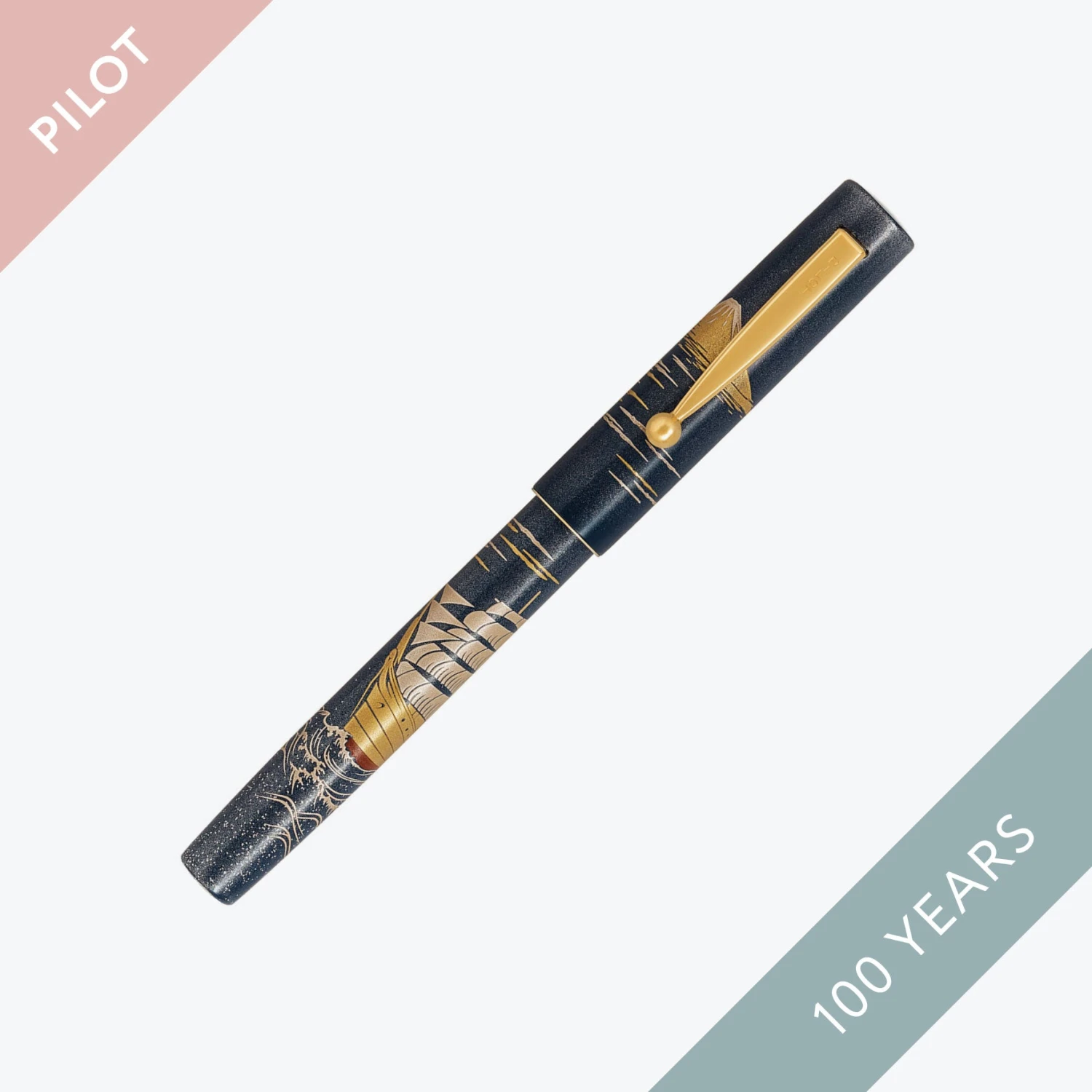 Pilot-100-1.jpg Pilot Namiki - Fountain Pen - Fuji And Meiji-Maru (100th Anniversary Limited Edition) Fountain Pens