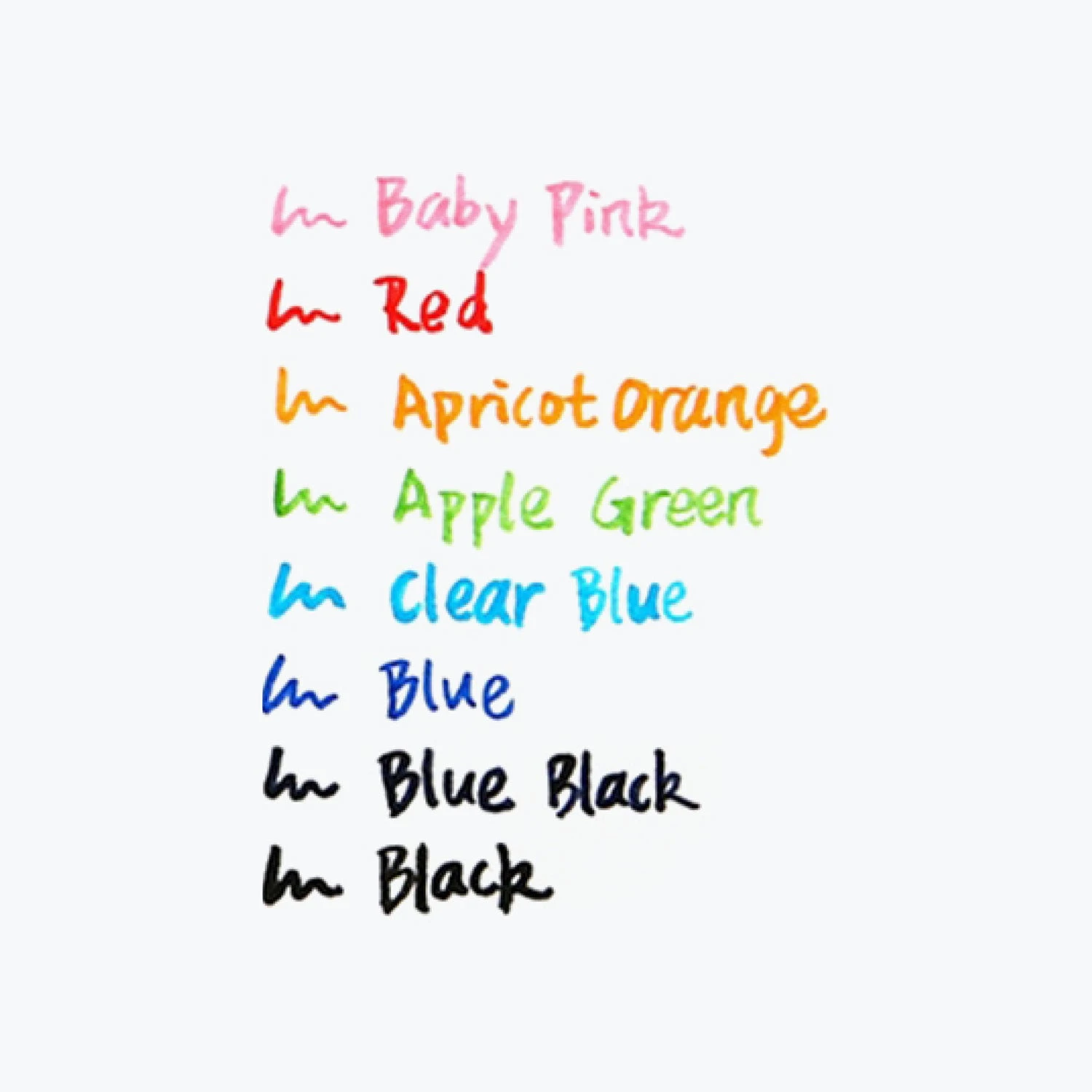 Pilot-Brush-Pen-Petit-12.jpg Pilot JP Pilot - Brush Pen - Petit - Blue-Black Journaling Pens