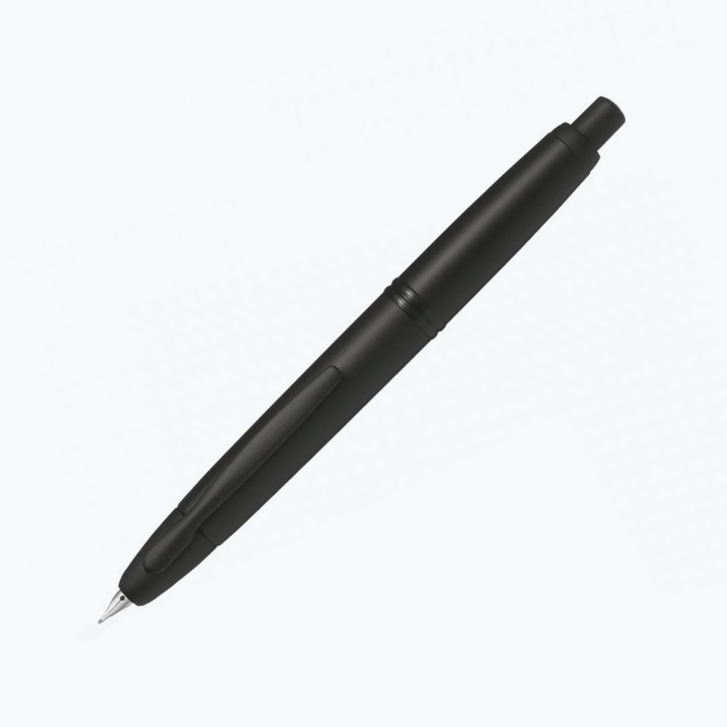 Pilot-Fountain-Pen-Capless-M-1.jpg Pilot - Fountain Pen - Capless - Matte Black (Black Trim)