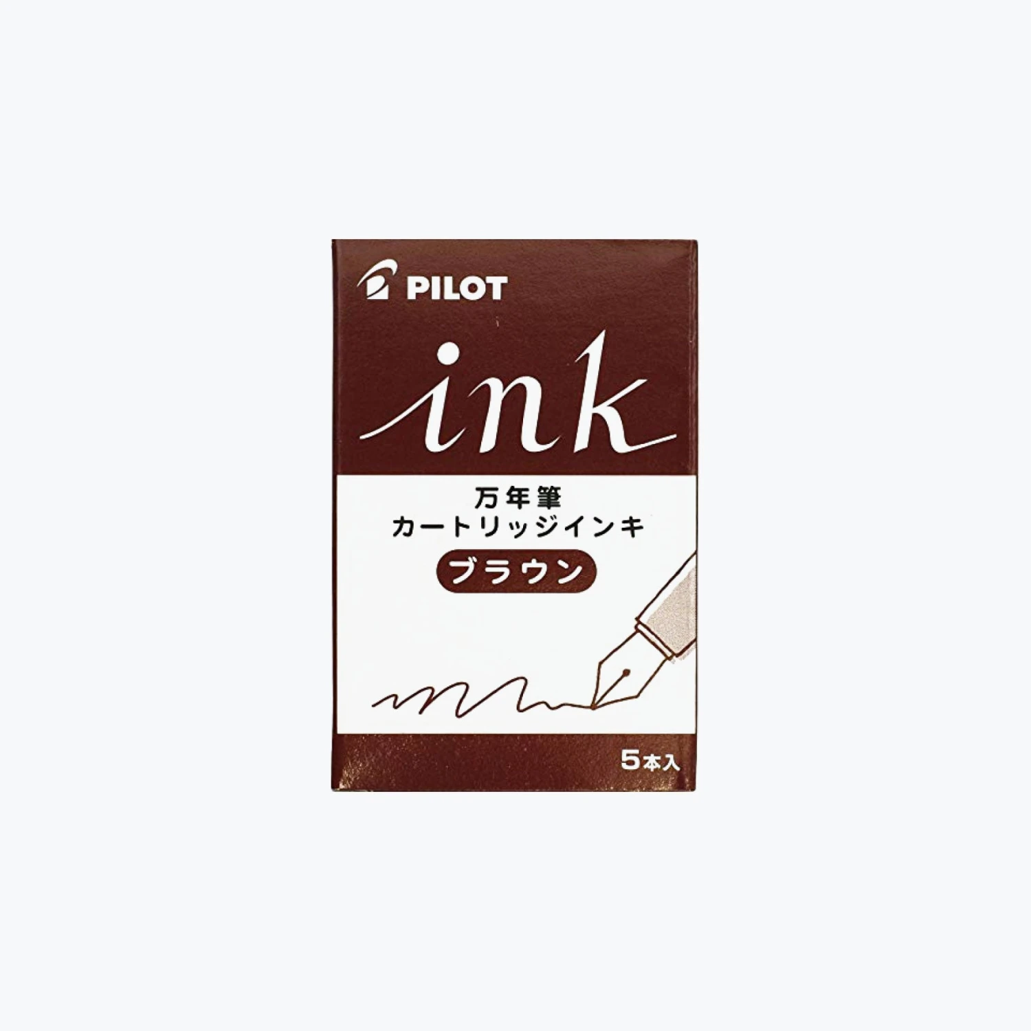 Pilot-Fountain-Pen-Cartridges-Regular-2.jpg Pilot JP Pilot - Fountain Pen Cartridges - Regular - Brown