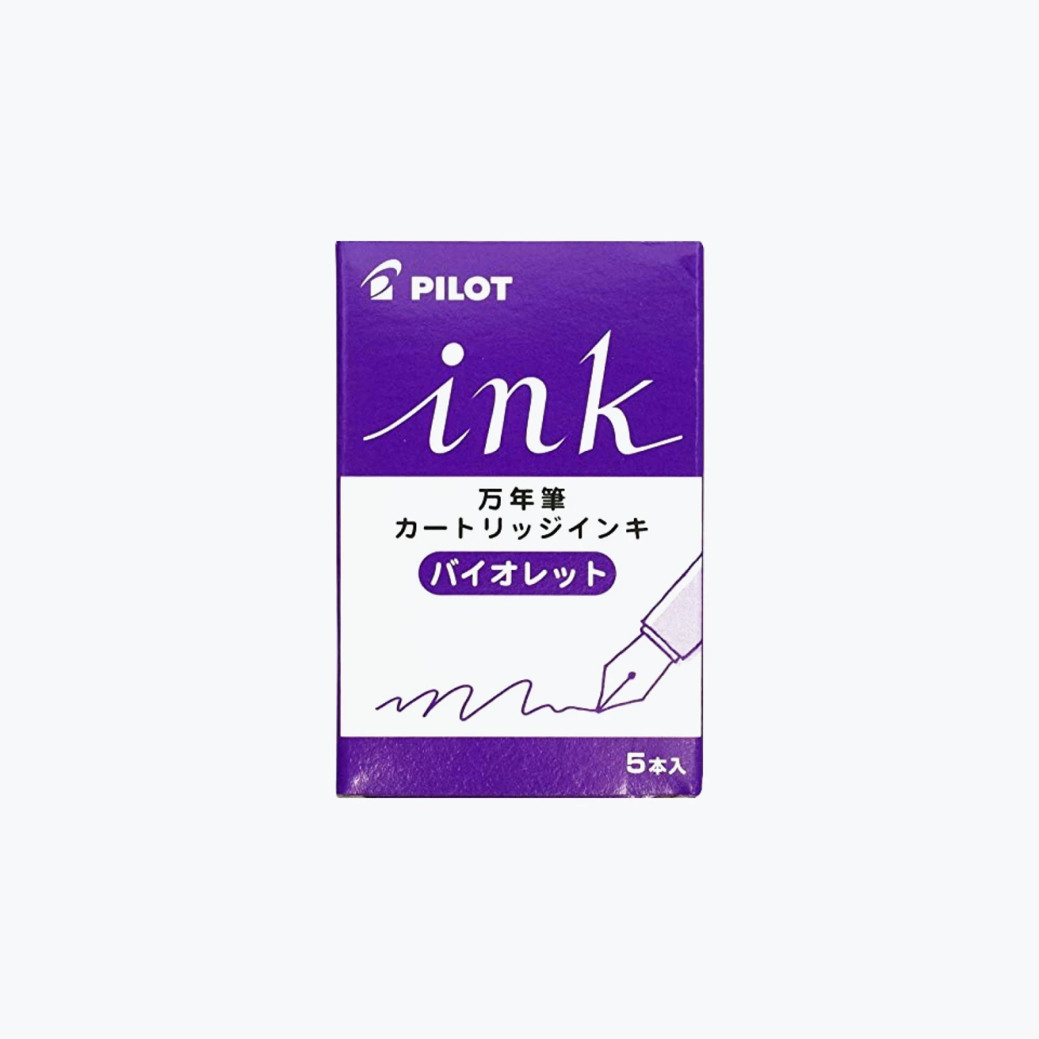 Pilot-Fountain-Pen-Cartridges-Regular-4.jpg Pilot JP Pilot - Fountain Pen Cartridges - Regular - Violet