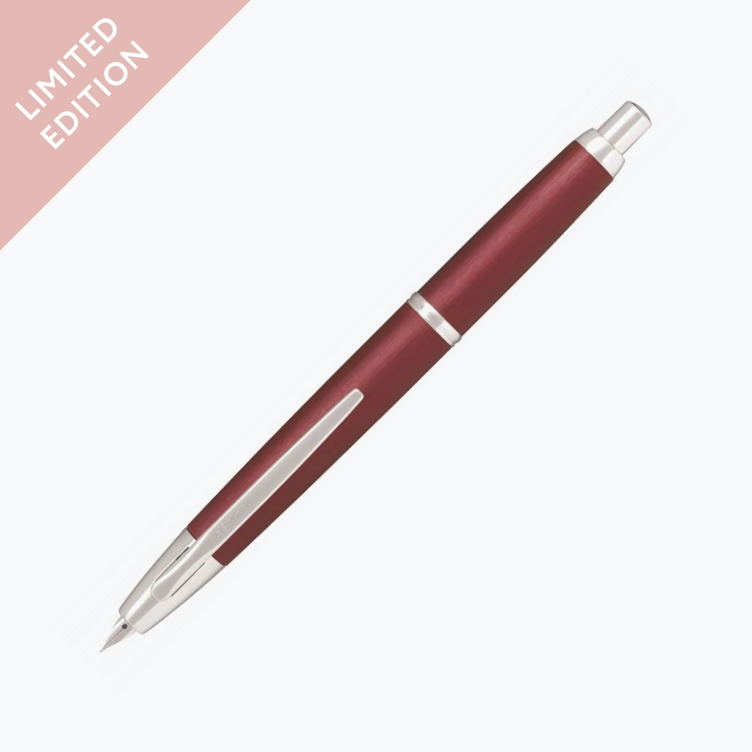 Pilot-Fountain-Pen-Decimo-20-Colours-_Limited-Edition_-5_ee37463c-690b-4321-9068-af7796e71c79.jpg Pilot - Fountain Pen - Decimo - 20 Colors Vol 2 - Bordeaux (Limited Edition)