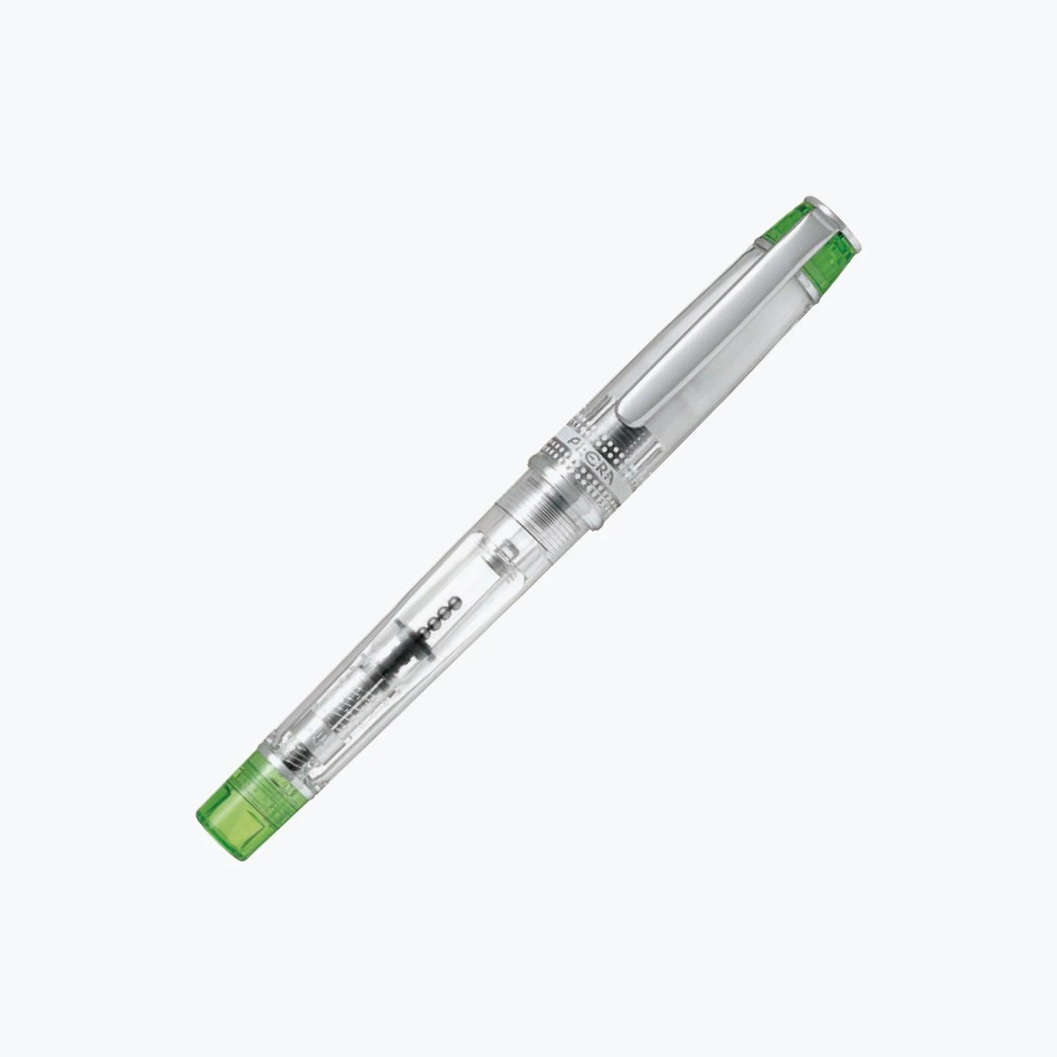 Pilot-Fountain-Pen-Prera-Transparent-9.jpg Pilot JP Fountain Pens Pilot - Fountain Pen - Prera Transparent - Light Green