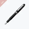 Platinum - Fountain Pen - #3776 Century - Black Diamond (Rhodium) Fountain Pens