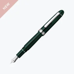 Platinum - Fountain Pen - #3776 Century - Laurel Green (Rhodium) Fountain Pens