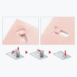 Plus - Stapler - Staple-Free Stapler - Black