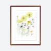Toril Baekmark - Fine Art Prints - Flower Poster No.9 Gifts Under $100