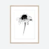 Toril Baekmark - Fine Art Prints - Black Flowers No.1