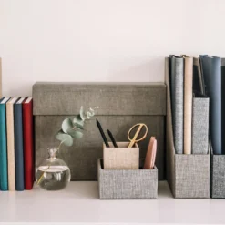 Bookbinders Design - Pen Pot - Light Grey Pen & Pencil Cases