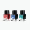 New Arrivals Sailor - Fountain Pen Ink Set - Minamo +10 - Set Of 3