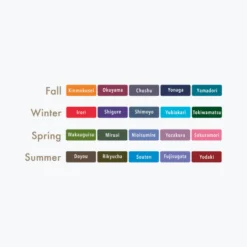 Sailor - Fountain Pen Ink - Shikiori Cartridges - 20 Set 4 Sailor - Fountain Pen Ink - Shikiori Cartridges - 20 Set